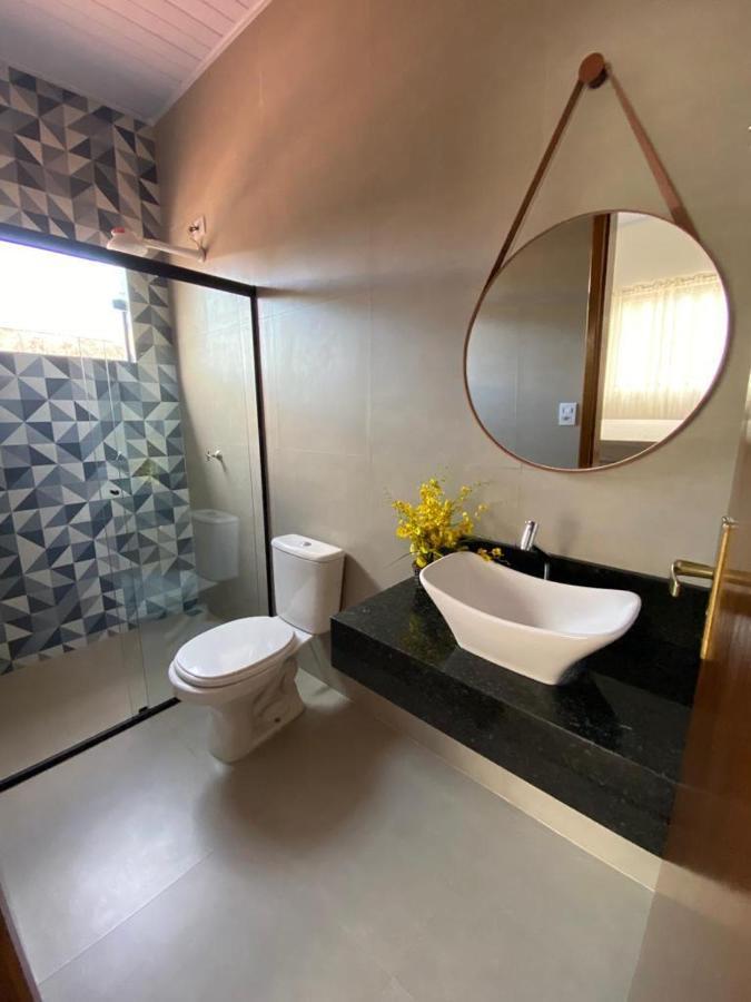 Bela Casa Totalmente Nova Com Piscina 300m Da *