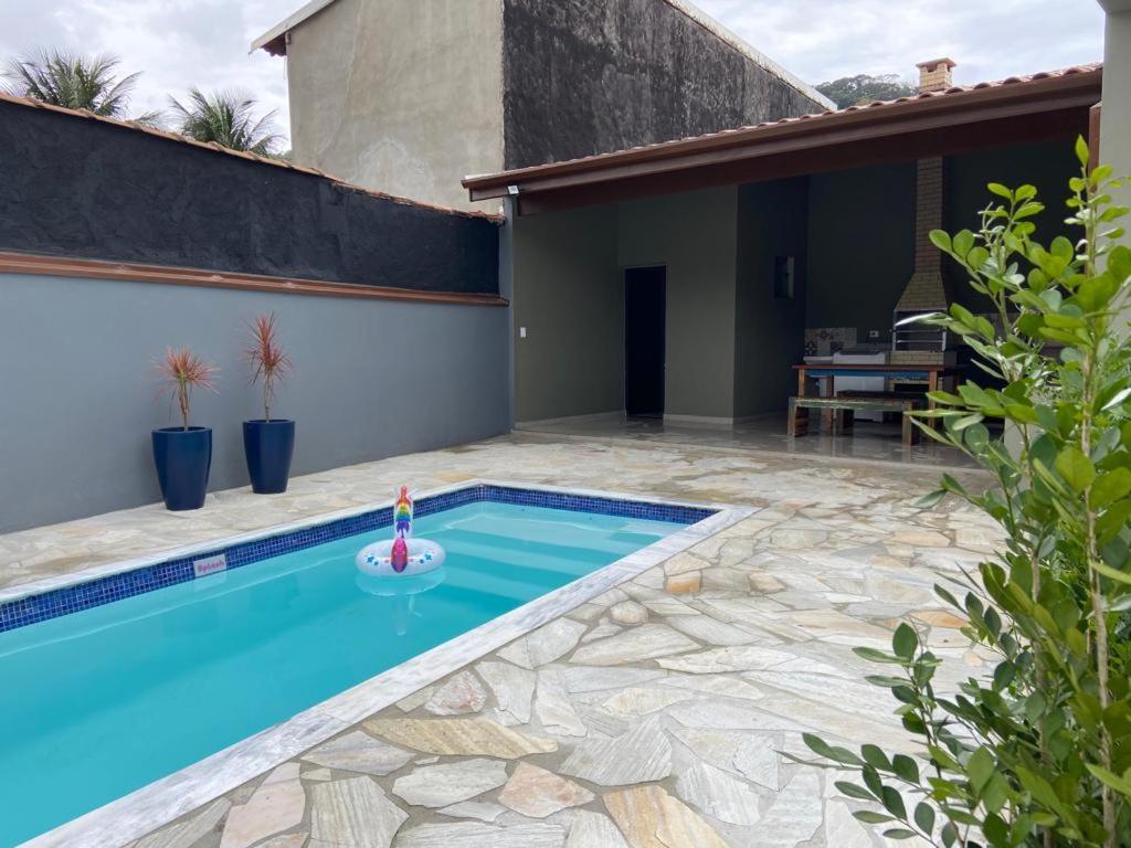 Bela Casa Totalmente Nova Com Piscina 300m Da Casa de férias Ubatuba